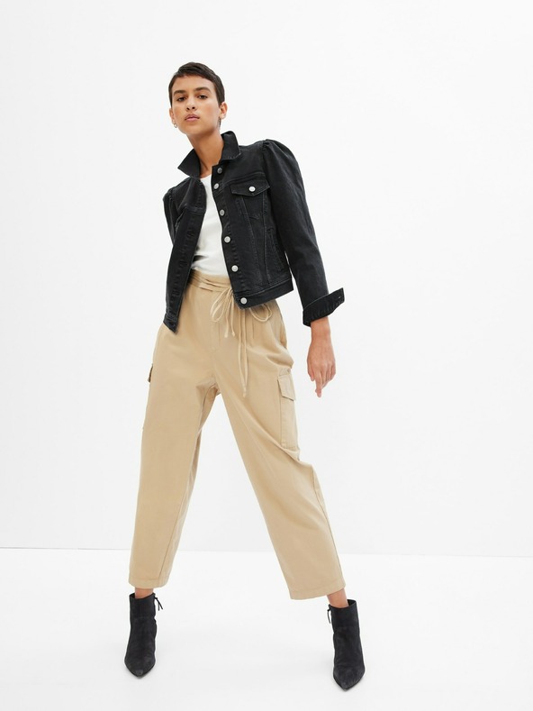 GAP Fekete női farmerkabát GAP