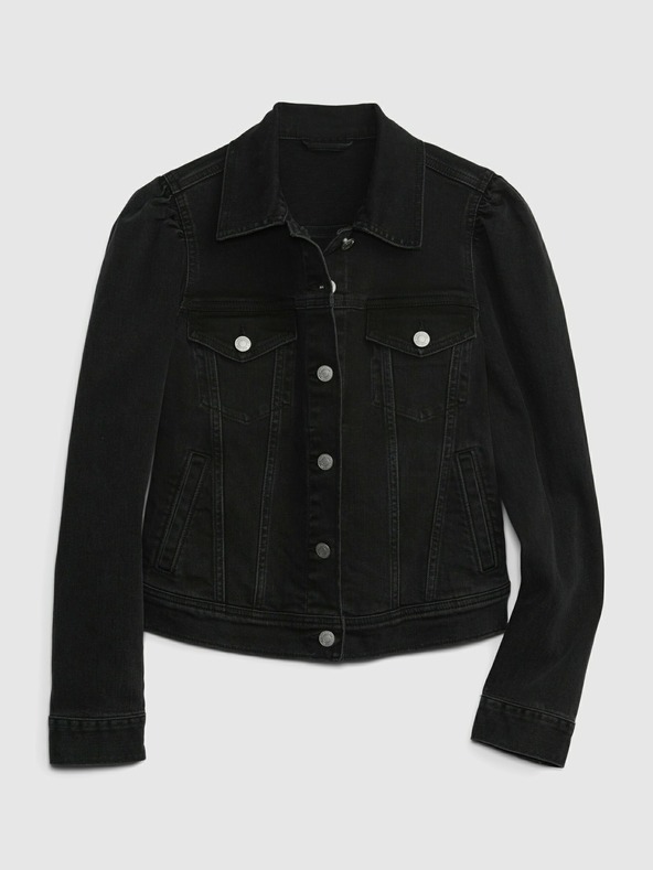 GAP Fekete női farmerkabát GAP