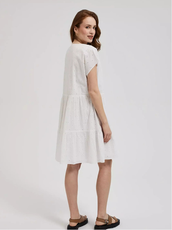 Moodo Női ruha fehér MOODO