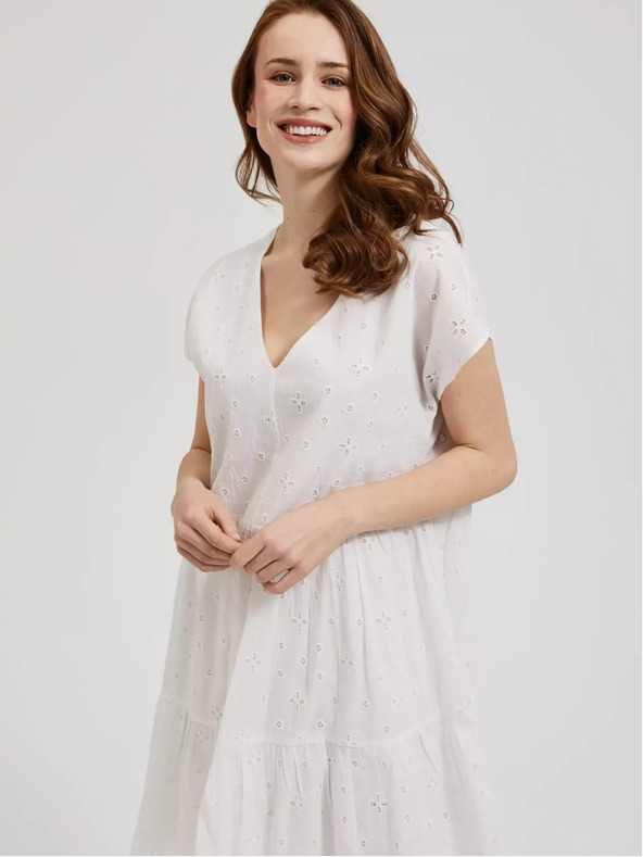 Moodo Női ruha fehér MOODO