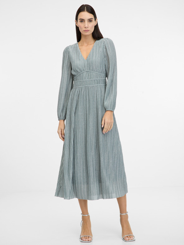 Orsay ORSAY ezüst női midi ruha