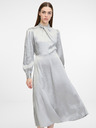 Orsay ORSAY ezüst női midi ruha