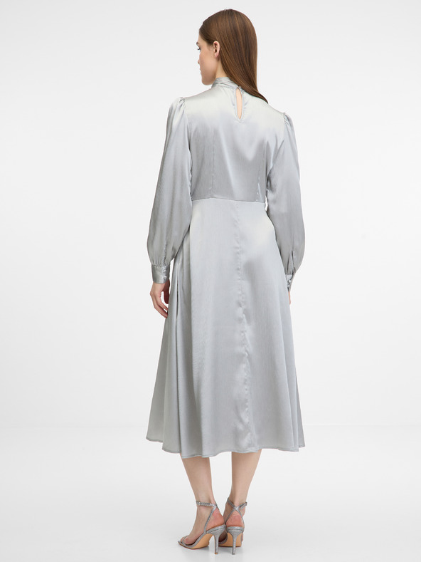 Orsay ORSAY ezüst női midi ruha