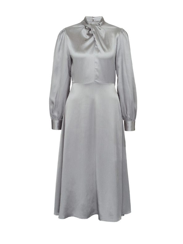 Orsay ORSAY ezüst női midi ruha