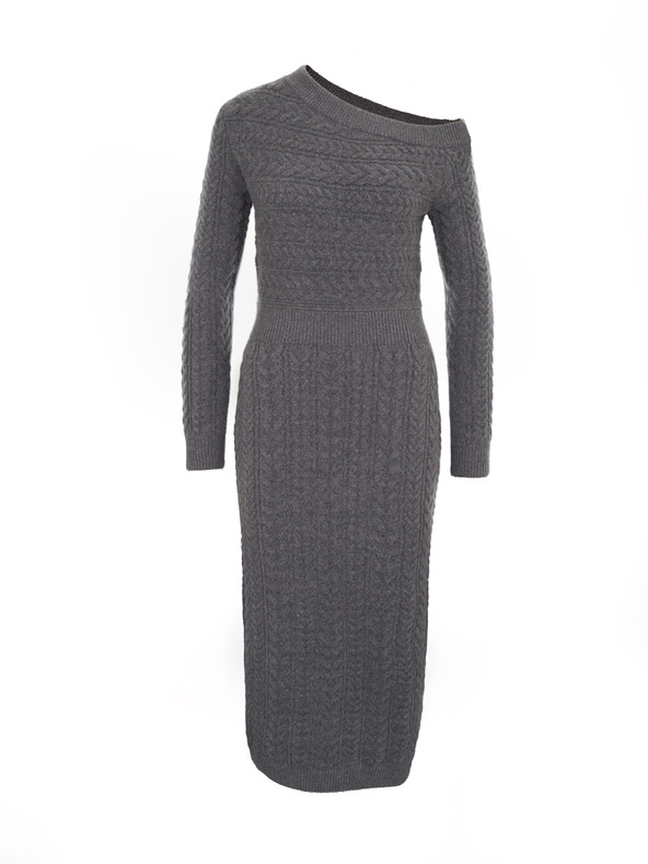 Orsay ORSAY szürke női tokos midi ruha