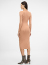 Orsay ORSAY világosbarna női midi ruha