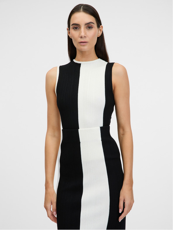 Orsay ORSAY fekete-fehér női pulóver