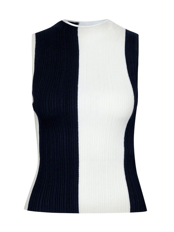 Orsay ORSAY fekete-fehér női pulóver