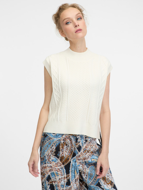 Orsay ORSAY krémszínű női pulóver