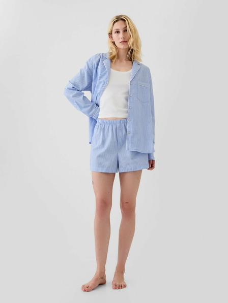 GAP Poplin pizsama rövidnadrág GAP
