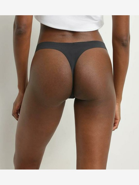 DIM DIM INVISIBLE SEXY THONG - női tanga - fekete