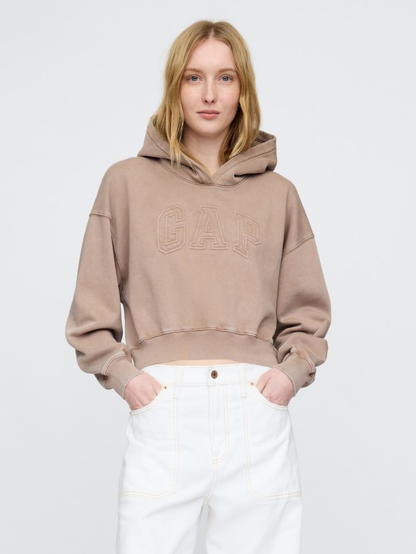 GAP Oversize crop pulóver GAP