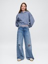 GAP Oversize crop pulóver GAP