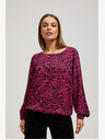 Moodo MOODO rózsaszínű női blúz