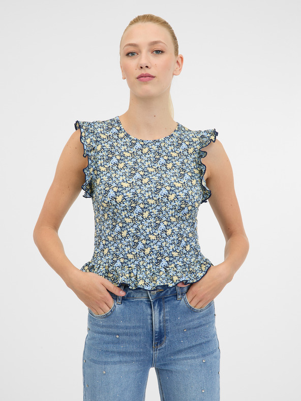 Orsay ORSAY sötétkék női rövid ujjú póló