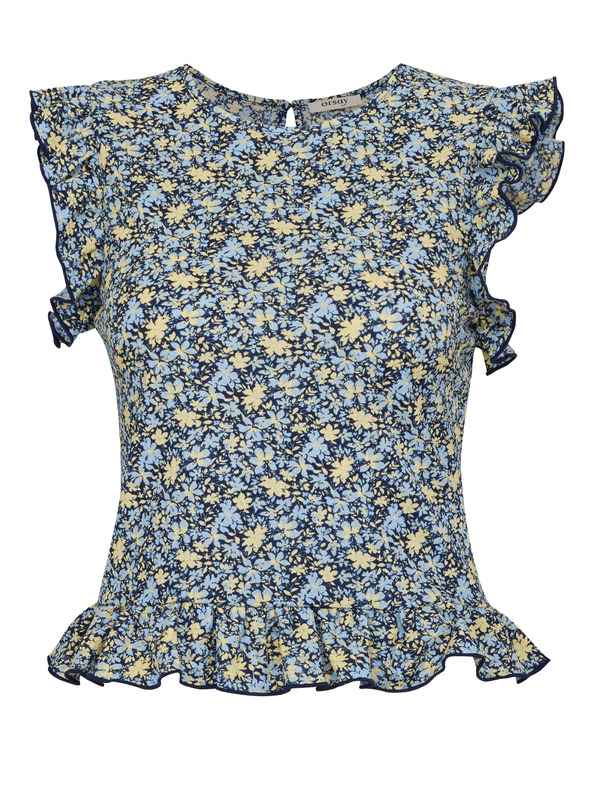 Orsay ORSAY sötétkék női rövid ujjú póló