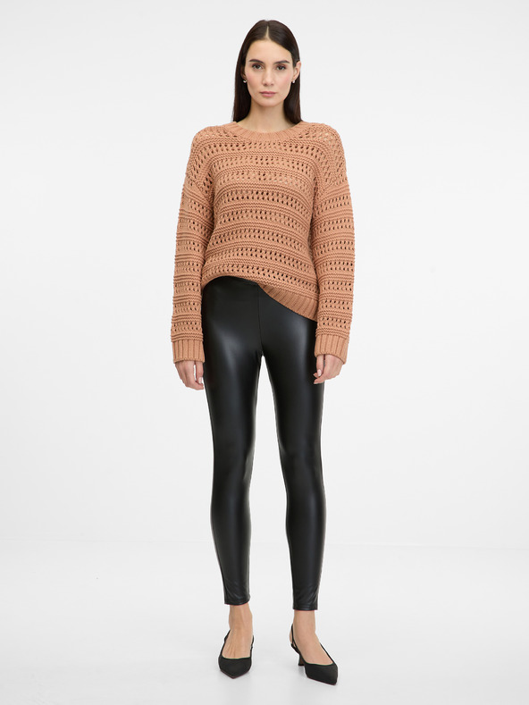 Orsay ORSAY fekete női leggings