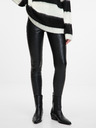 Orsay ORSAY fekete mintás női leggings