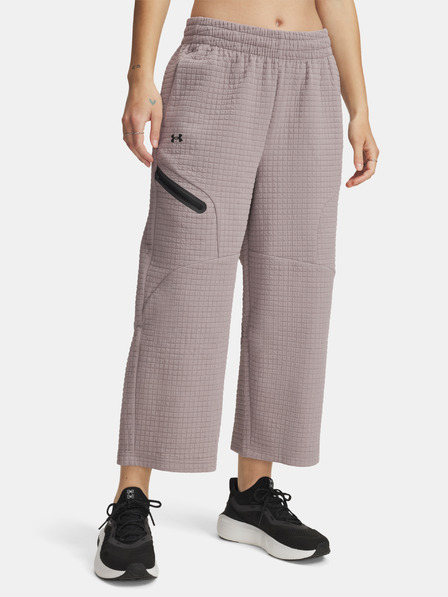 Under Armour Női sportnadrág Under Armour Unstoppable Flc Grid Crop-GRY