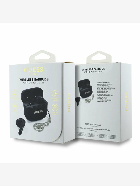 Guess Vezeték nélküli fejhallgató fekete Guess Classic