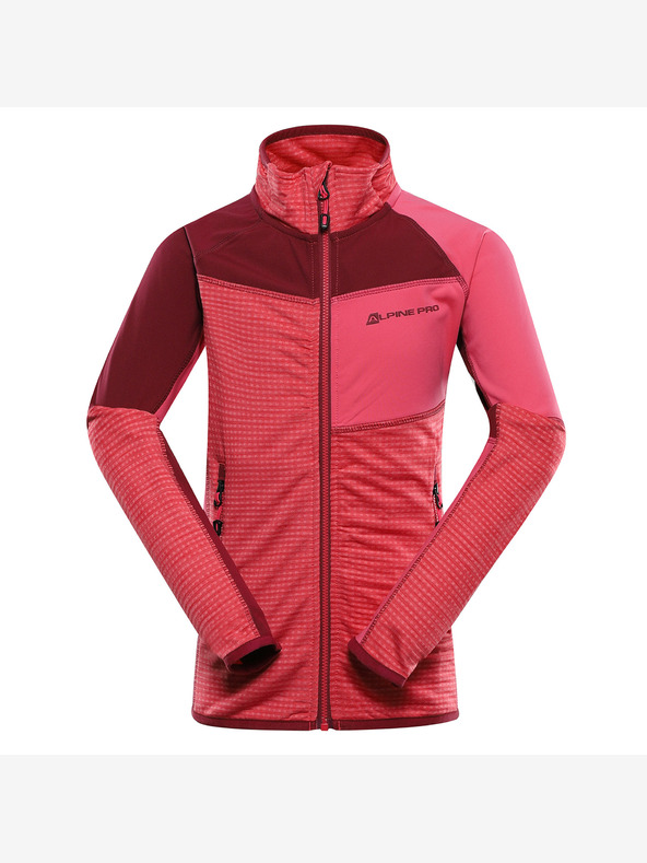 ALPINE PRO Gyerekeknek való, gyorsan száradó pulóver ALPINE PRO ONNECO 2 rózsaszínű