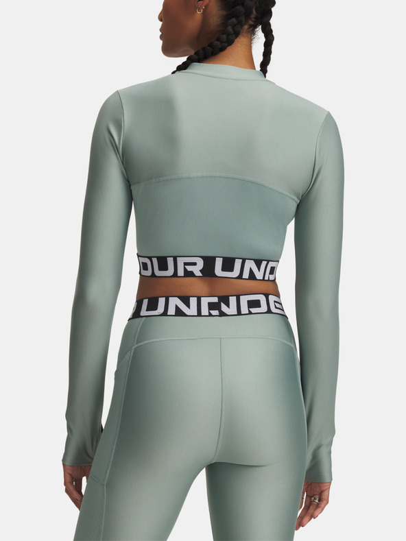 Under Armour Női póló Under Armour HeatGear Rib 1/4 Zip LS