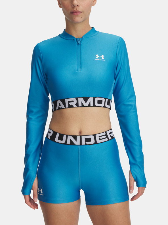 Under Armour Női póló Under Armour HeatGear Rib 1/4 Zip LS