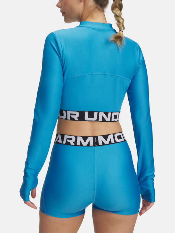 Under Armour Női póló Under Armour HeatGear Rib 1/4 Zip LS