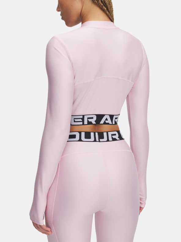 Under Armour Női póló Under Armour HeatGear Rib 1/4 Zip LS