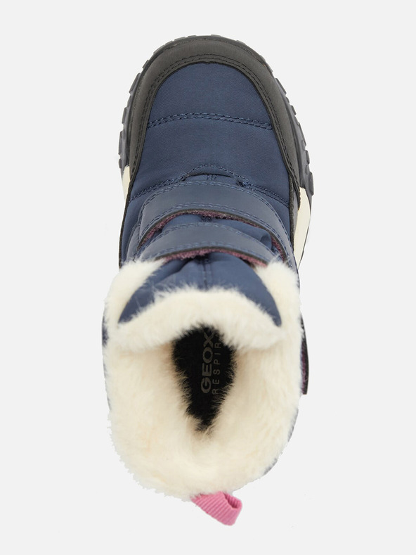 Geox Sötétkék lány téli cipő Geox Trekkyup B Ab