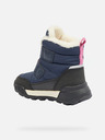 Geox Sötétkék lány téli cipő Geox Trekkyup B Ab