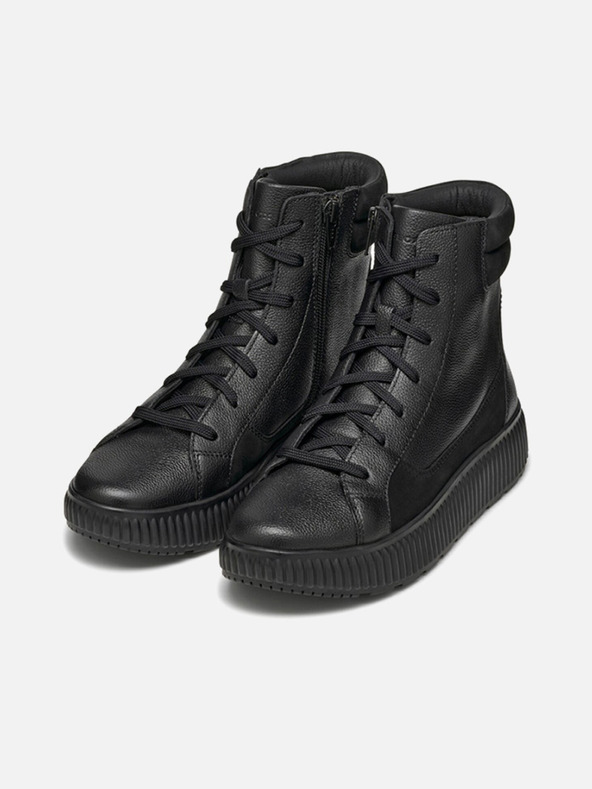 Geox Fekete női Geox Graisy bokacsizma