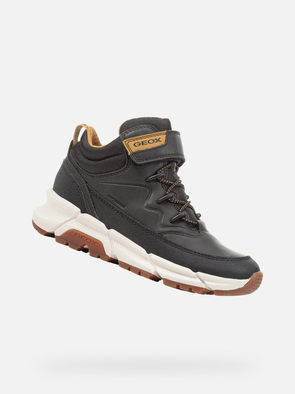 Geox Fekete Fiúk bokacsizma Geox Flexyper Plus