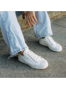 Vasky Férfi vászon tornacipő / csizma fehér Vasky Kanvasky