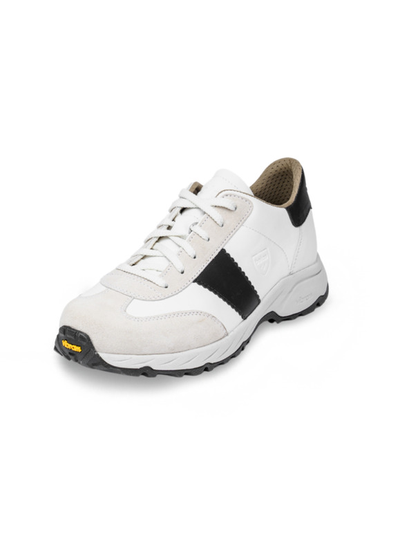 Vasky Botas Nordic Shadow - Férfi bőr kültéri tornacipő / csizma fehér-fekete cseh gyártás Zlínből