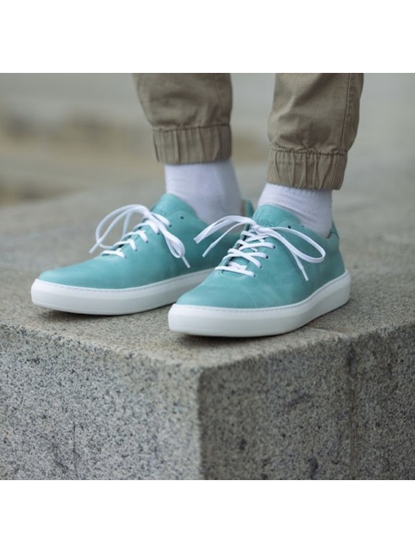 Vasky Női bőr tornacipő / csizma menta Vasky Teny