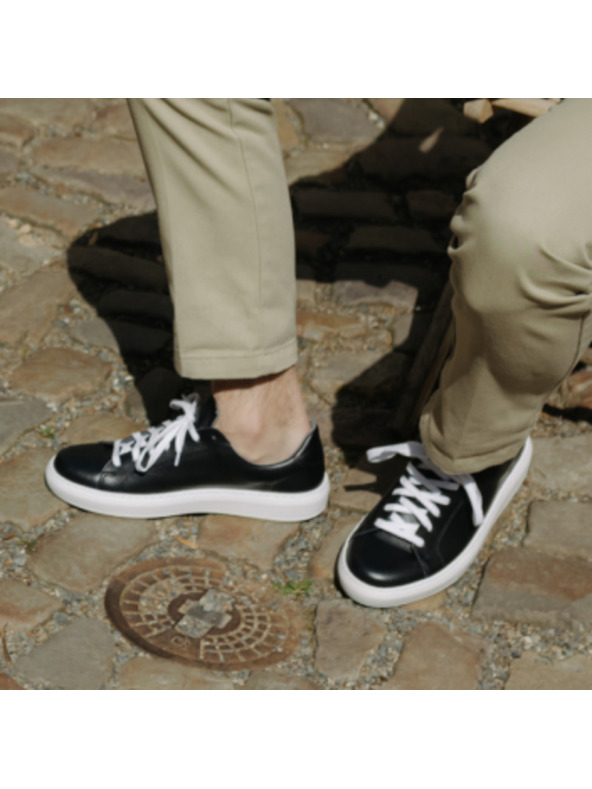 Vasky Női bőr tornacipő/csizma Fekete Vasky Glory Fekete