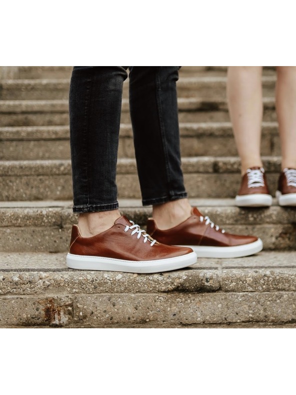 Vasky Női bőr tornacipő / csizma Vasky Teny Barna