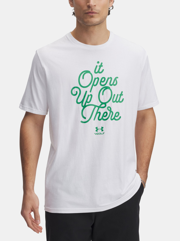 Under Armour Férfi póló Under Armour UA M 60/40S Golf Open Up SS