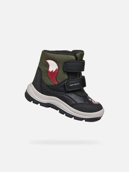 Geox Fekete fiú téli cipő Geox Flanfil B Abx