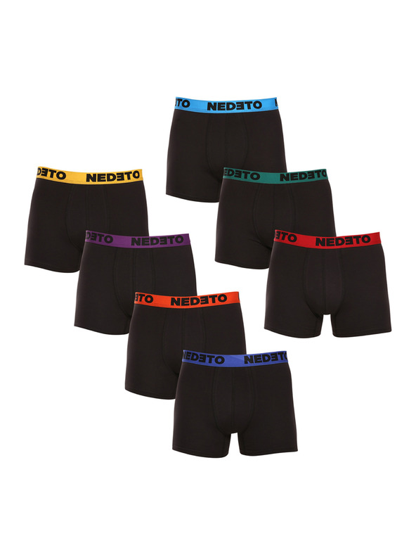 Nedeto Hét darabos férfi boxeralsó készlet fekete Nedeto színben