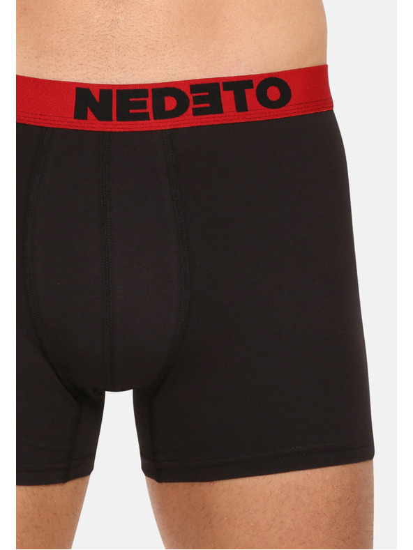 Nedeto Hét darabos férfi boxeralsó készlet fekete Nedeto színben