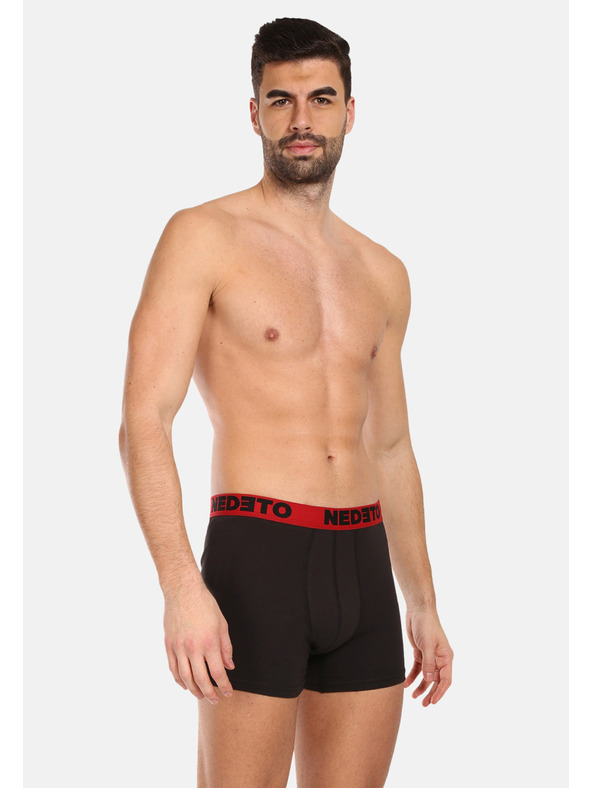 Nedeto Hét darabos férfi boxeralsó készlet fekete Nedeto színben