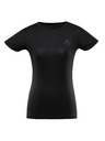 ALPINE PRO Női gyorsan száradó póló hűvös szárítással ALPINE PRO BASIKA fekete