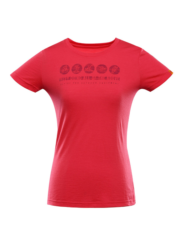 ALPINE PRO Női merinó gyapjú póló ALPINE PRO WOOLENA