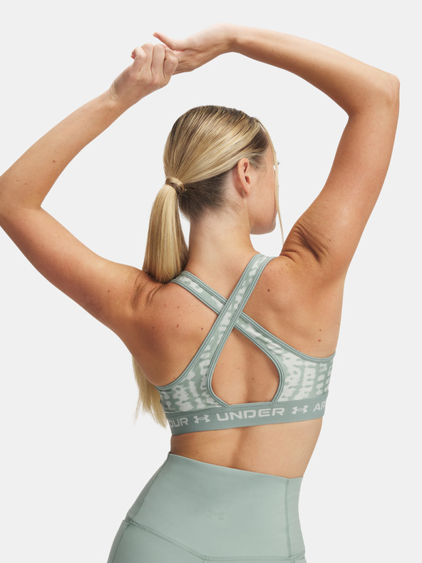 Under Armour Női melltartó Under Armour Crossback Mid Print