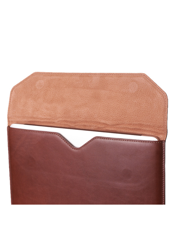 Vasky Bőrtáska MacBookhoz, barna VASKY