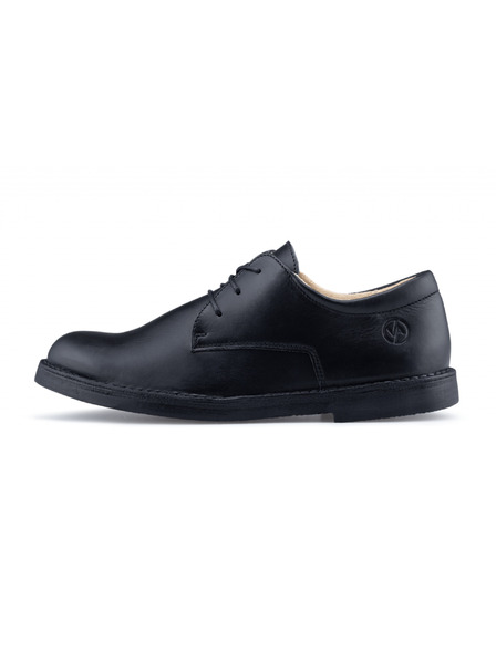 Vasky Női bőr slip on fekete - tavaszi / őszi cipő Vasky Derby Dark