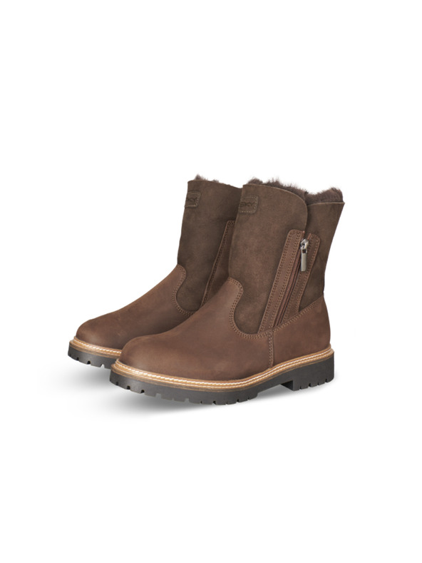 Vasky Női bőr tornacipő barna Vasky Olivia