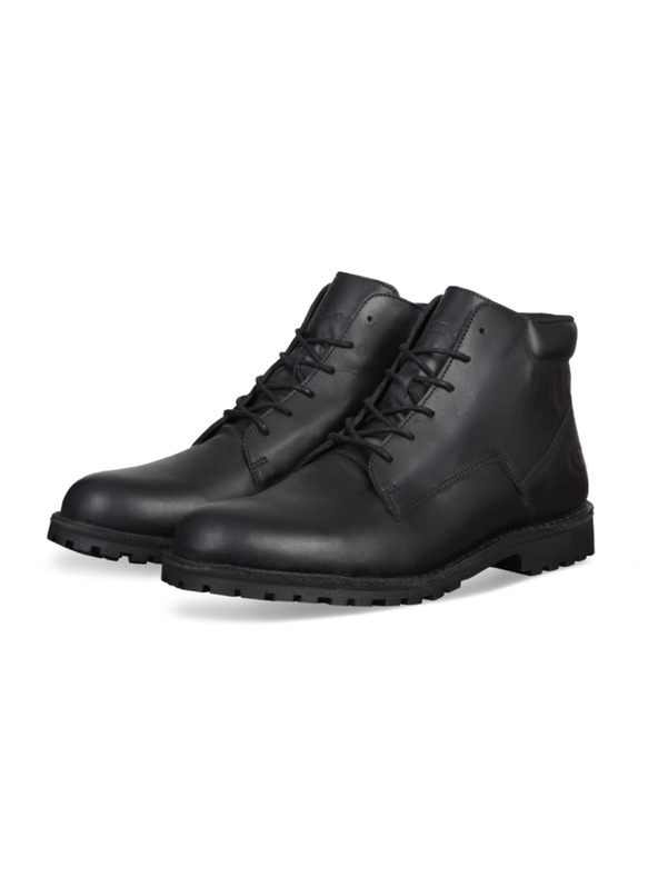 Vasky Női bőr bokacsizma fekete - őszi/téli csizma, Vasky Hillside Waterproof Dark